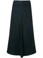 Lemaire Flared Skirt - Blue