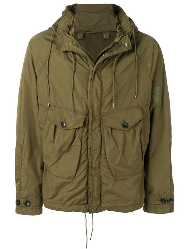 Ten C Tempest Hooded Jacket - Green