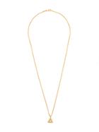Northskull Trigon Um Pendant Necklace - Metallic