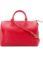 Louis Vuitton Vintage Speedy 30 Hand Bag - Red