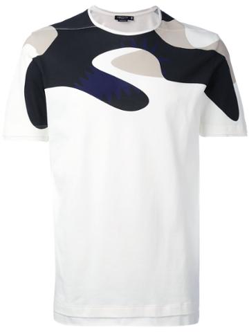 Var/city - Camouflage T-shirt - Men - Cotton - Xl, White, Cotton