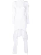 Givenchy Fitted Midi Dress - White