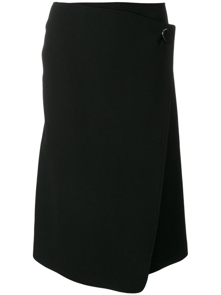 Joseph Wrap Around Skirt - Black