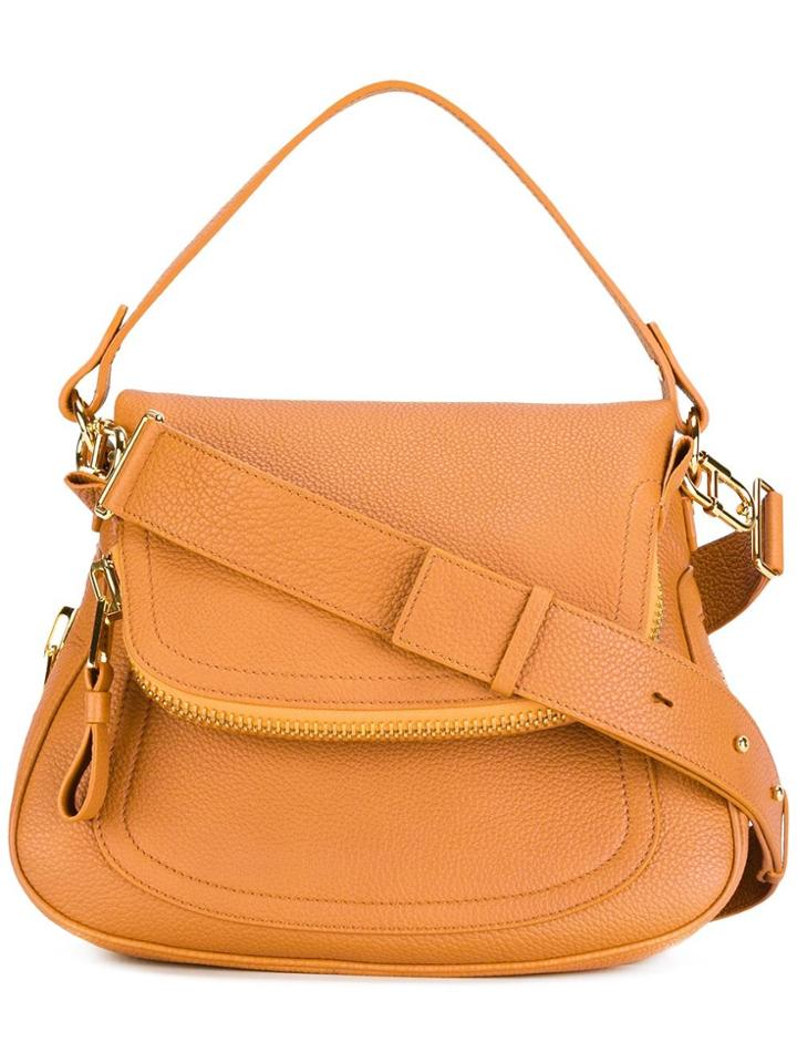 Tom Ford Medium Double Strap Jennifer Bag - Nude & Neutrals