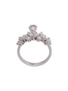 Yeprem Embellished Finger Ring - White Gold