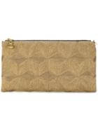 Anne Grand Clement Embroidered Clutch - Metallic