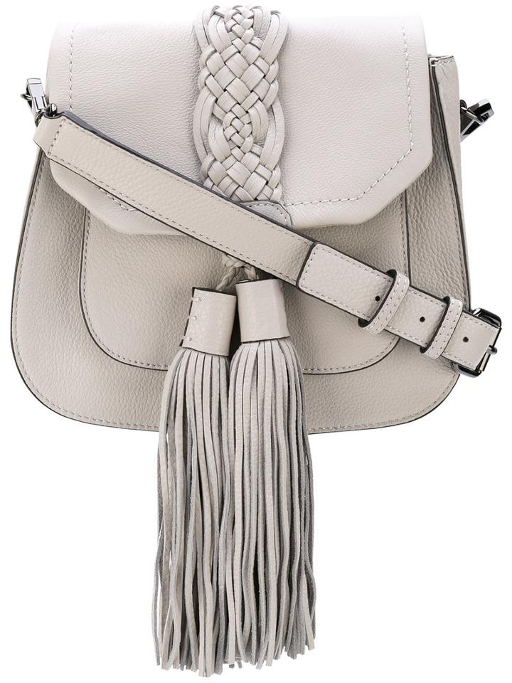 Rebecca Minkoff - Fringed Hobo Bag - Women - Cotton/calf Leather - One Size, Grey, Cotton/calf Leather
