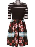 I'm Isola Marras Rose Print Skirt Combo Dress