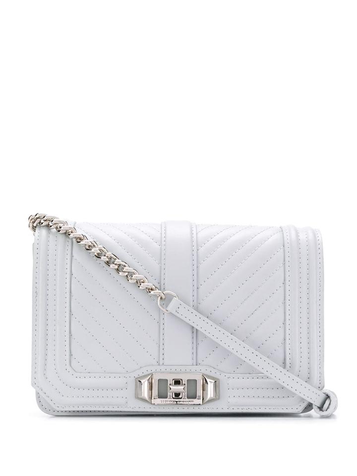 Rebecca Minkoff Small Love Cross Body Bag - Blue