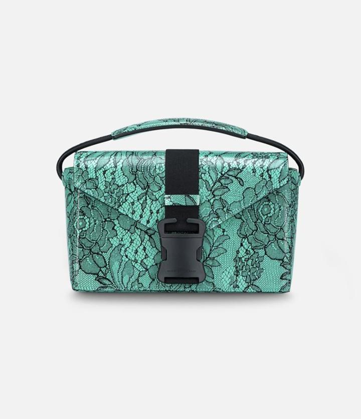 Christopher Kane Lace Printed Classic Shoulder Bag