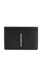 Paul Smith Striped Detail Cardholder - Black