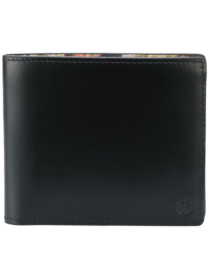 Ps By Paul Smith Cycling Print Billfold Wallet - Black