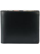 Ps By Paul Smith Cycling Print Billfold Wallet - Black
