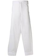 Jacquemus Cropped Drawstring Trousers - White