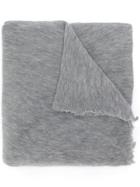 Isabel Marant Two-tone Marl Scarf - Grey