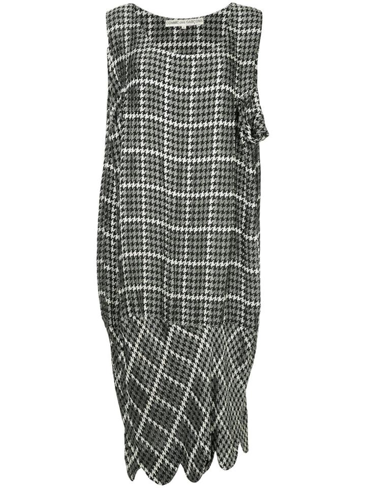 Comme Des Garçons Vintage Houndstooth Dress - Black