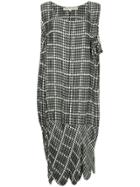 Comme Des Garçons Vintage Houndstooth Dress - Black
