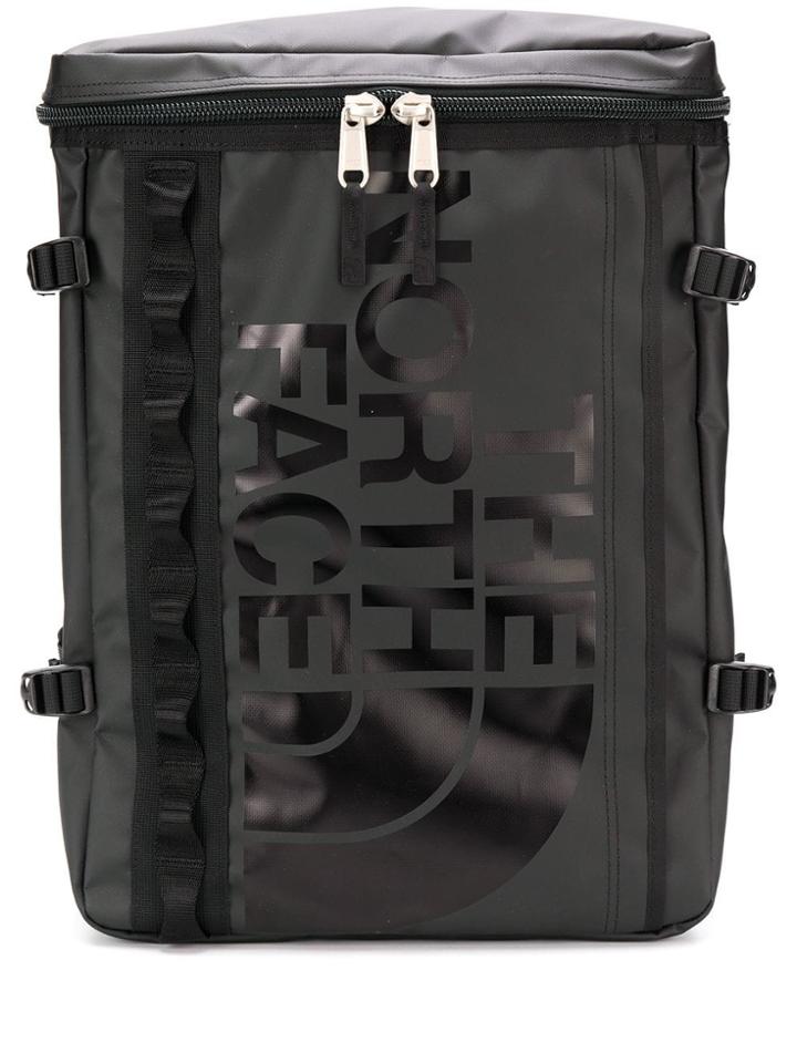 The North Face Logo Backpack - Black
