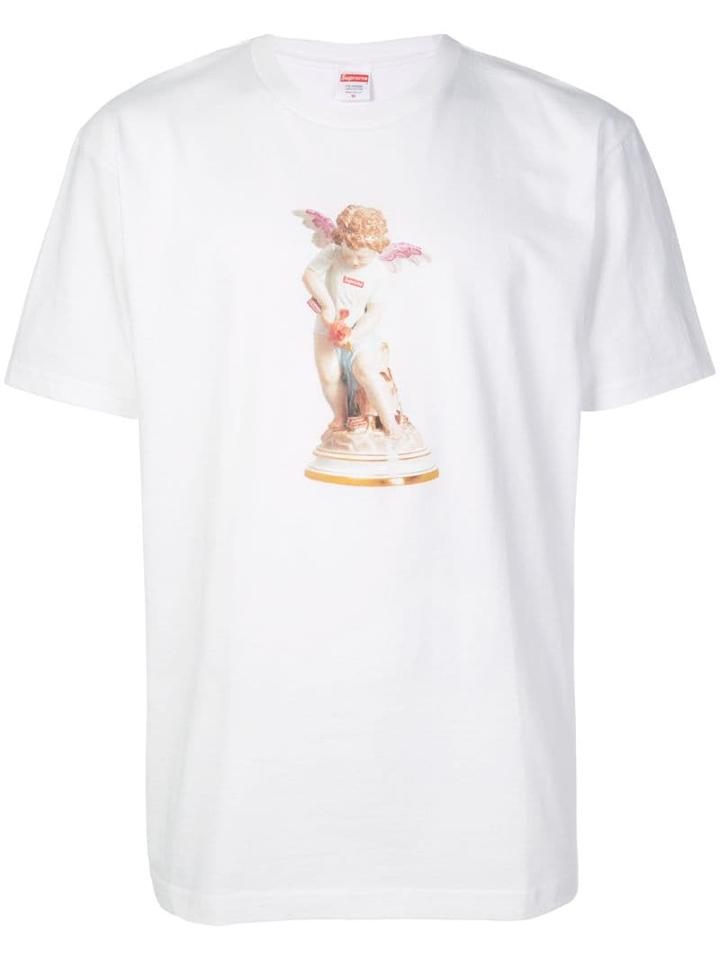 Supreme Cupid Print T-shirt - White