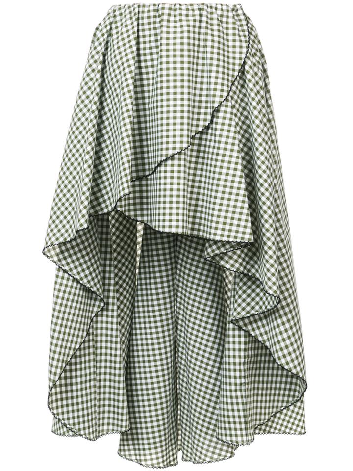 Caroline Constas Adelle Skirt - Green