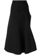 Maticevski Ruched Detail Skirt - Black