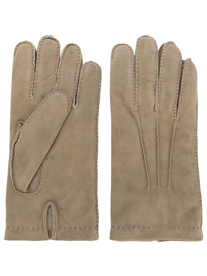 Eleventy Classic Gloves - Nude & Neutrals