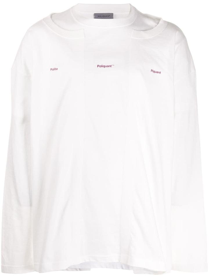 Poliquant Polite Sweatshirt - White