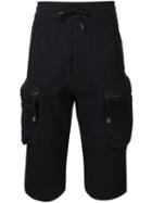 Alexandre Plokhov Inside Out Cargo Shorts, Men's, Size: 50, Black, Cotton/polyamide