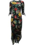 Preen By Thornton Bregazzi Floral Print Dress - Multicolour