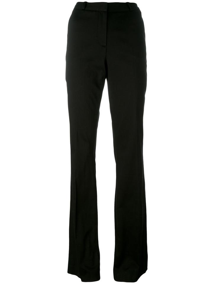 Capucci Flared Trousers, Women's, Size: 42, Black, Cotton/spandex/elastane