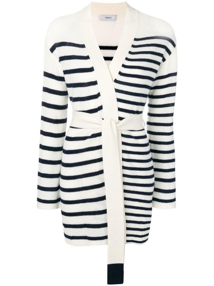Pringle Of Scotland Striped Cashmere Cardigan - Neutrals