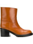 A.f.vandevorst 152x3610 Boots, Women's, Size: 38, Brown, Calf Leather/leather/rubber