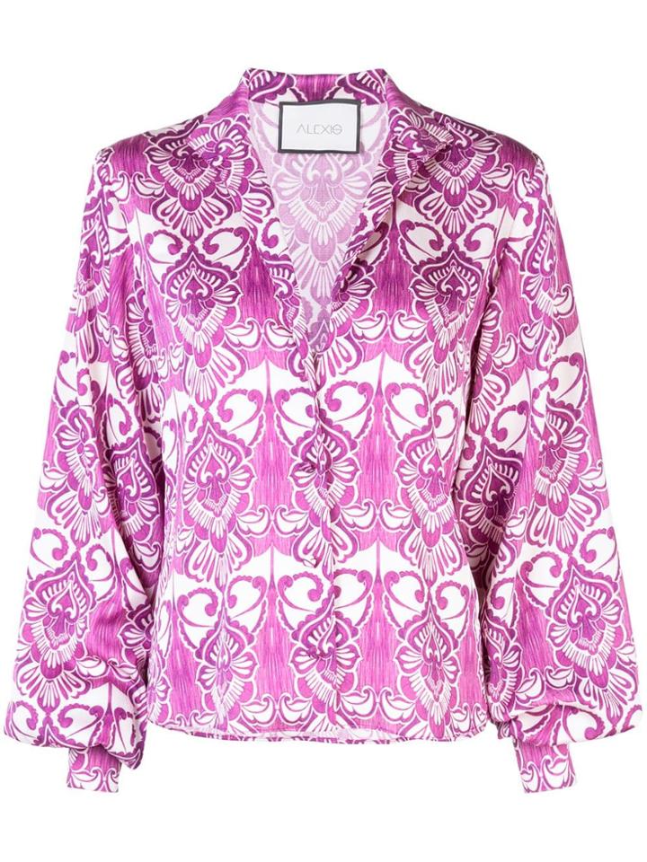 Alexis Castera Blouse - Purple