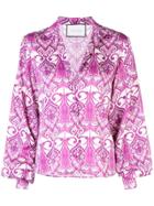 Alexis Castera Blouse - Purple