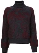 Barrie Patterned Sweater - Grey