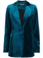 Le Petite Robe Di Chiara Boni Single-breasted Blazer - Blue