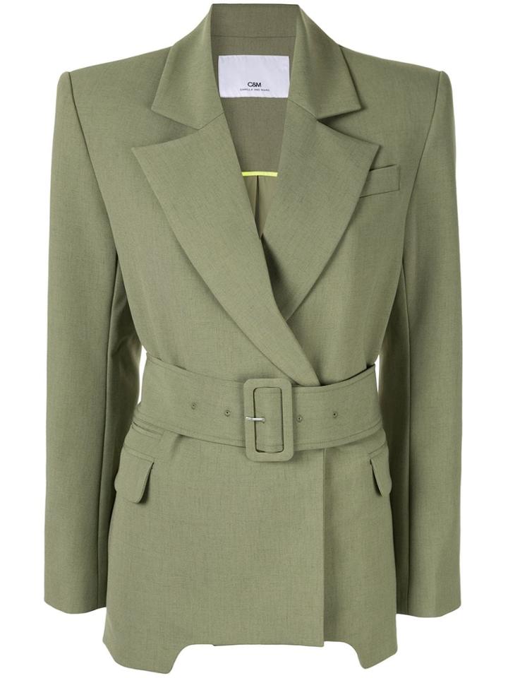 Camilla And Marc Reggio Blazer - Green
