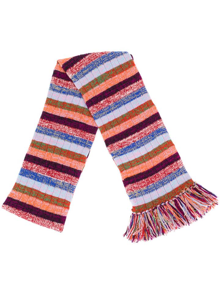 Gucci Striped Scarf - Multicolour