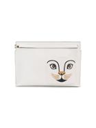 Loewe Cat 't' Pouch - White
