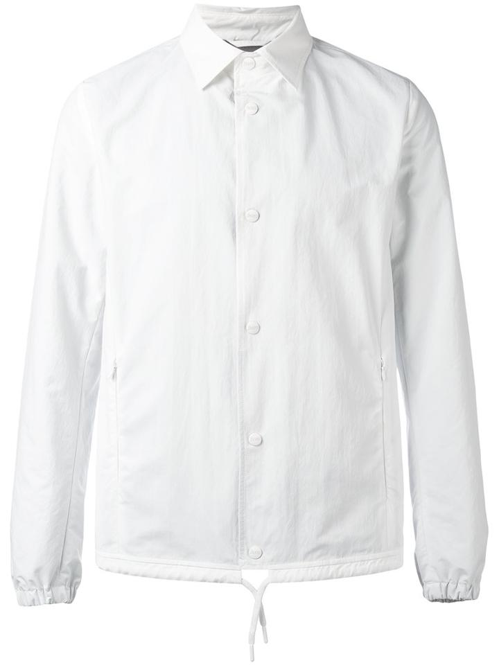 Herno - Buttoned Shirt Jacket - Men - Polyamide/polyester - 48, White, Polyamide/polyester