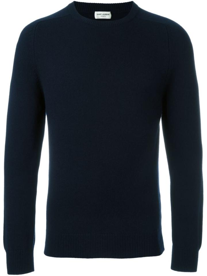 Saint Laurent Ribbed Knit Jumper