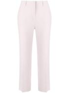Max Mara Studio Cropped Cady Trousers - Pink