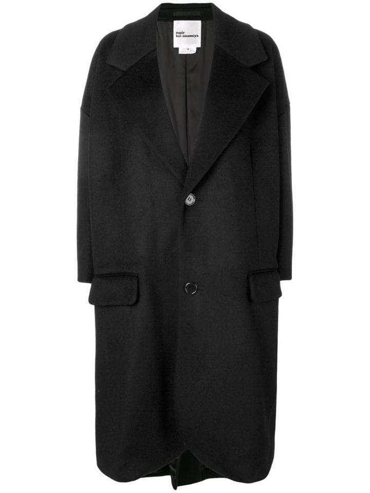 Comme Des Garçons Noir Kei Ninomiya Oversized Coat - Black