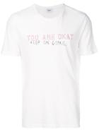 Dondup Designer Print T-shirt - White