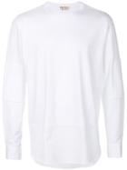 Marni Long-sleeved Panelled Top - White