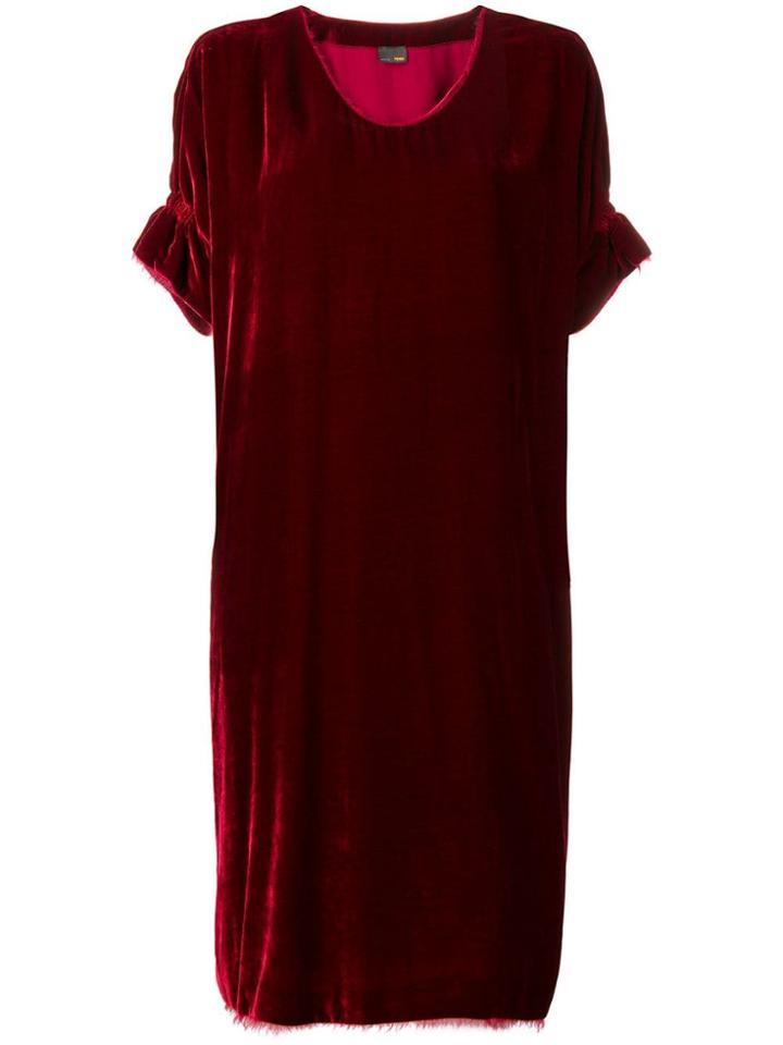 Fendi Vintage 1990's Loose Fit Dress - Red