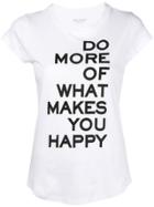 Zadig & Voltaire Slogan Short-sleeve T-shirt - White