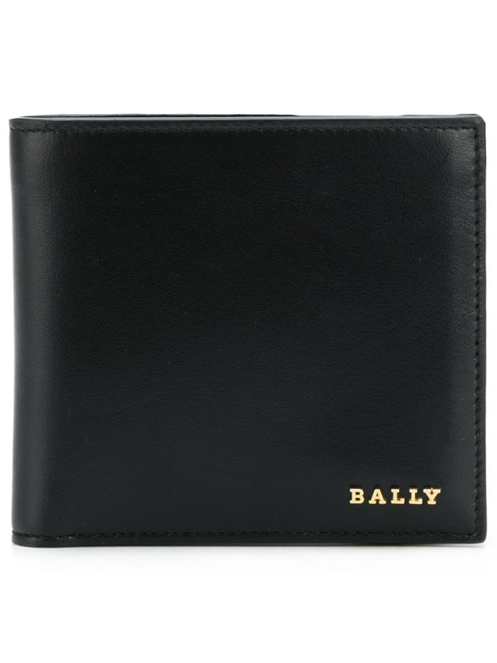 Bally Logo Flip Wallet - Black