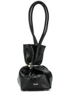 Kenzo Slouchy Ring Cuff Tote - Black