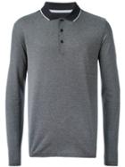 Boss Hugo Boss Long Sleeve Polo Shirt, Men's, Size: Xxl, Blue, Cotton
